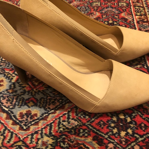Tan Franco Sarto heels size 12M - Picture 6 of 10